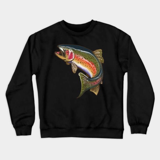 Fish On! Crewneck Sweatshirt by blakely737